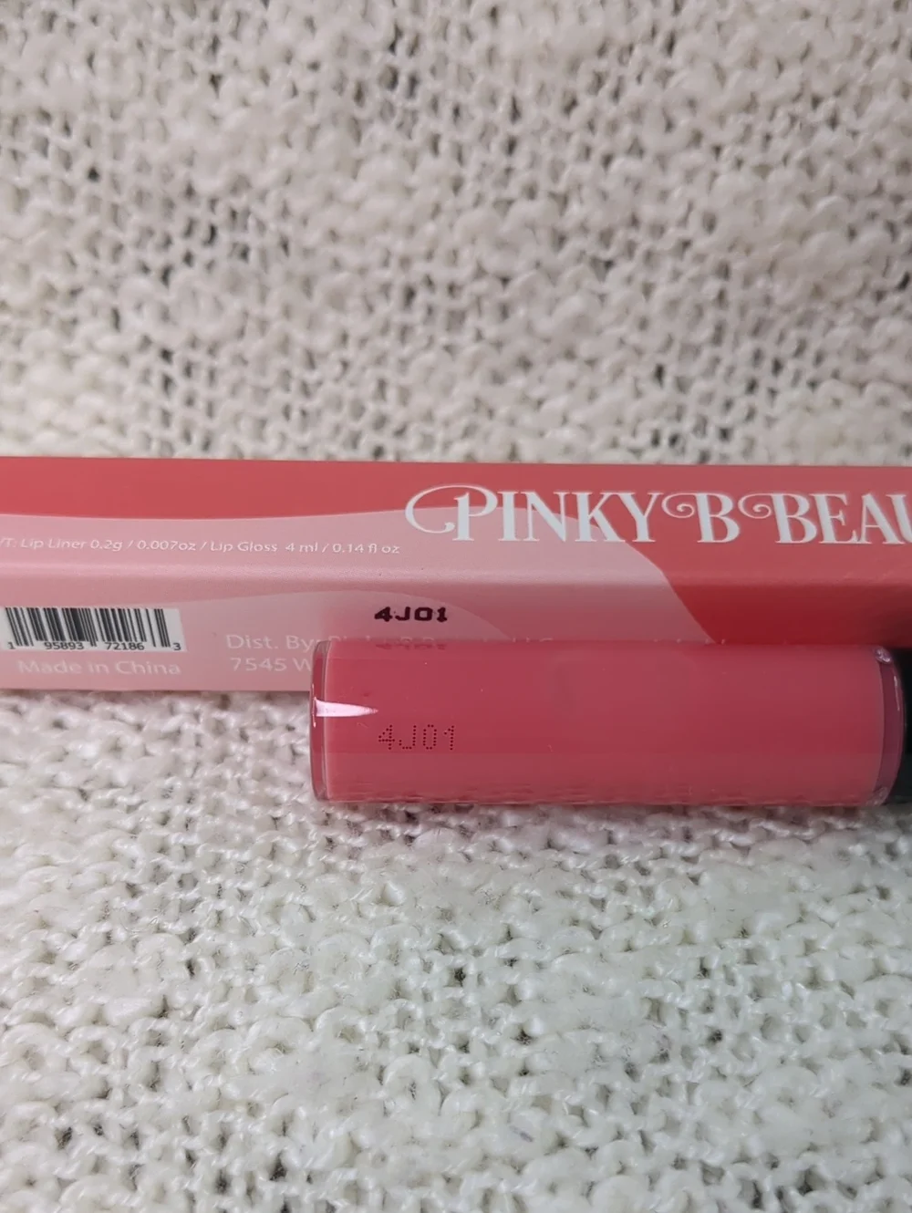 Pinky B Beauty The Perfect Lip Combo in Open Heart, 4ml/(4.2ml/0.14fl oz)
